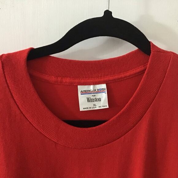 New Winston vintage Nascar eagle t-shirt XL single stitch - Picture 5 of 8